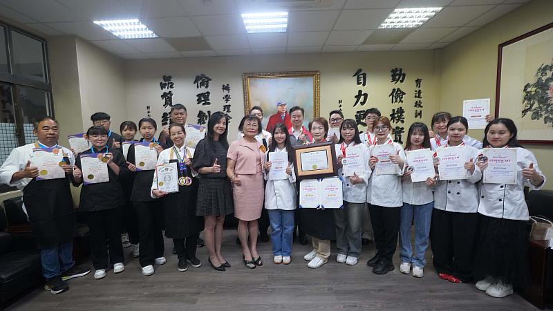 Yu Da University Wins 22 Medals Across International Culinary Competitions