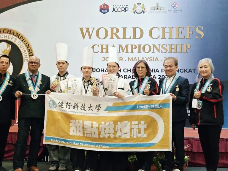 Chien Hsin University Students Win Three Gold and Three Silver Medals in Malaysia